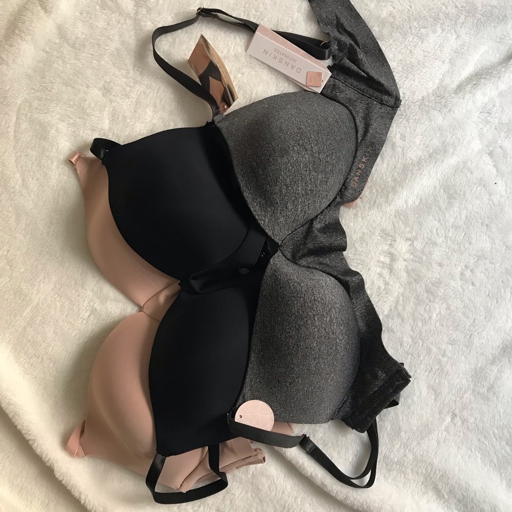 Set of Danskin Intimates Wire-Free Bras Sz 34B